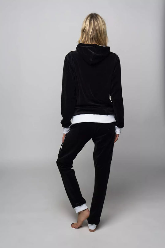 Sofa Killer juodas veliūrinis sportinis kostiumas