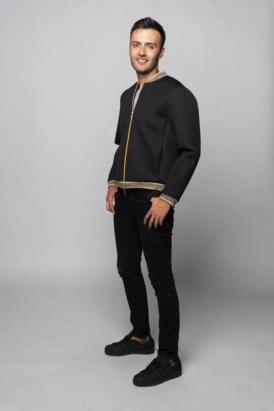 Sofa Killer juodas blizgus vyriškas bomberis