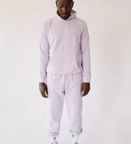Sofa Killer vyriškas šviesiai violetinės spalvos laisvalaikio kostiumas Medusa su kelnėmis
