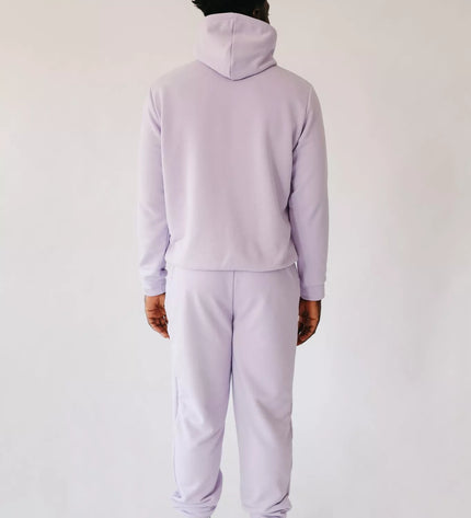 Sofa Killer vyriškas šviesiai violetinės spalvos laisvalaikio kostiumas Medusa su kelnėmis