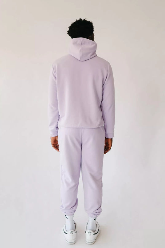 Sofa Killer vyriškas šviesiai violetinės spalvos laisvalaikio kostiumas Medusa su kelnėmis