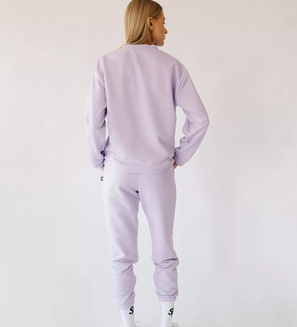 Sofa Killer šviesiai violetinės spalvos laisvalaikio kostiumas Medusa su kelnėmis