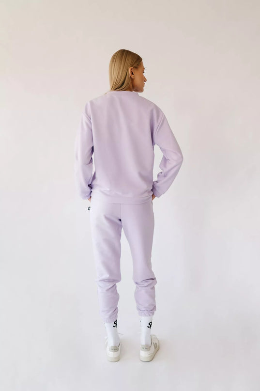 Sofa Killer šviesiai violetinės spalvos laisvalaikio kostiumas Medusa su kelnėmis