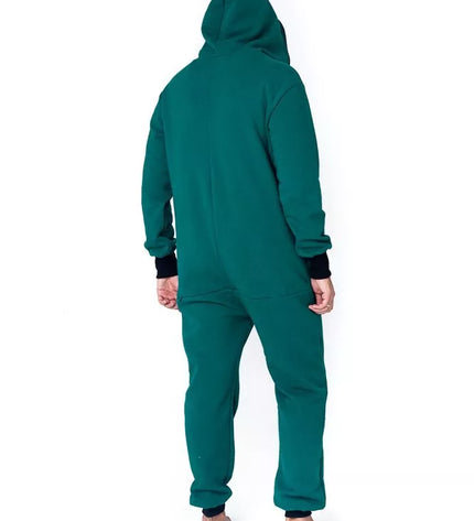 Sofa Killer haki spalvos kombinezonas su užtrauktuku nugaroje