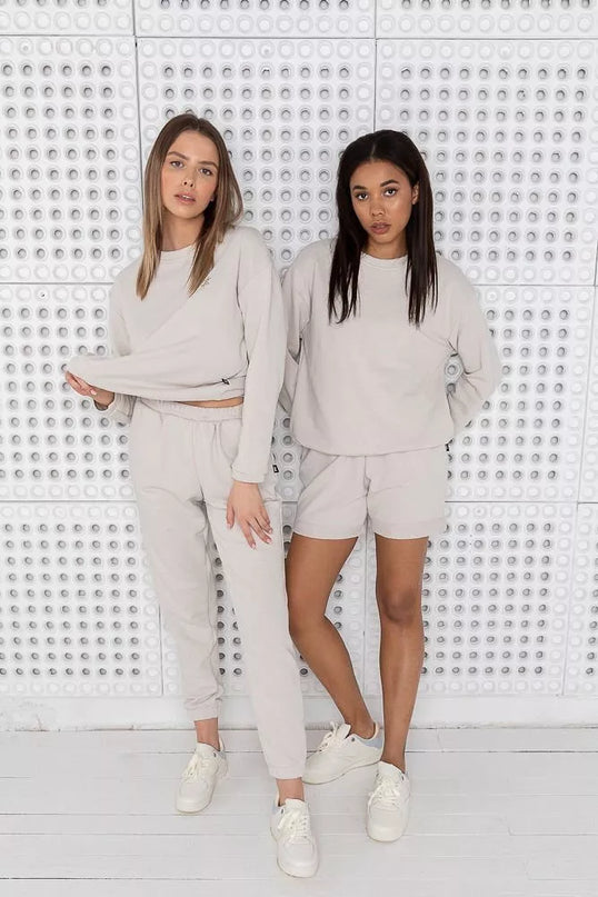 Sofa Killer smėlio spalvos laisvalaikio kostiumas SAND su kelnėmis