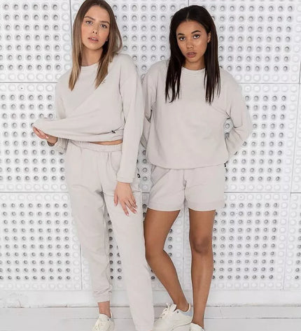 Sofa Killer smėlio spalvos laisvalaikio kostiumas SAND su šortais
