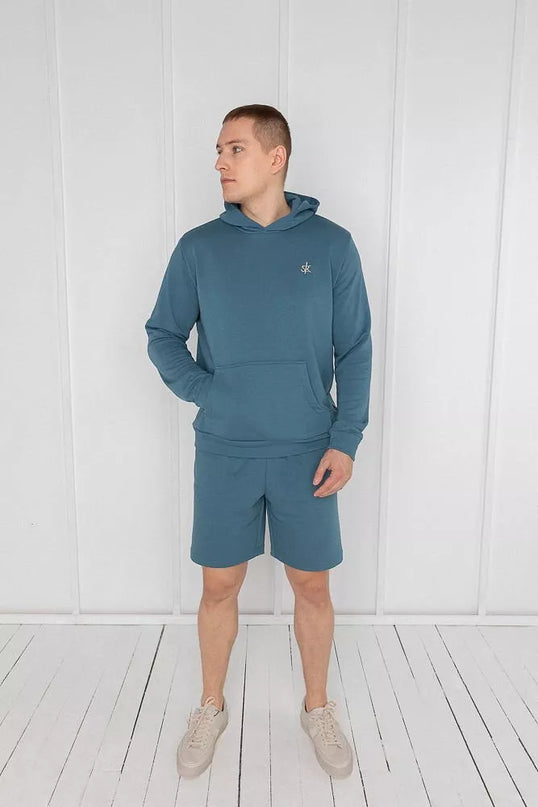 Sofa Killer mėlynas laisvalaikio kostiumas Blue Stone su šortais