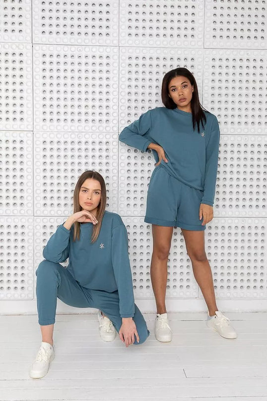 Sofa Killer mėlynas laisvalaikio kostiumas Blue Stone su kelnėmis