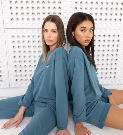 Sofa Killer mėlynas laisvalaikio kostiumas Blue Stone su kelnėmis