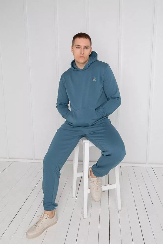 Sofa Killer mėlynas laisvalaikio kostiumas Blue Stone su kelnėmis