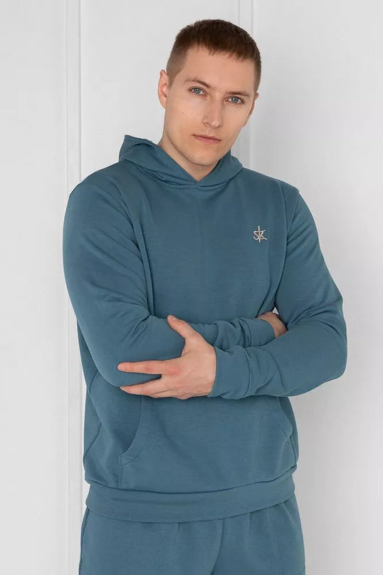 Sofa Killer mėlynas laisvalaikio kostiumas Blue Stone su kelnėmis