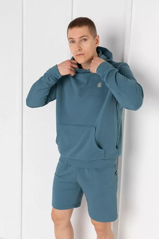 Sofa Killer mėlynas laisvalaikio kostiumas Blue Stone su šortais