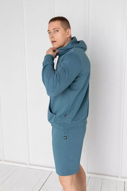 Sofa Killer mėlynas laisvalaikio kostiumas Blue Stone su šortais