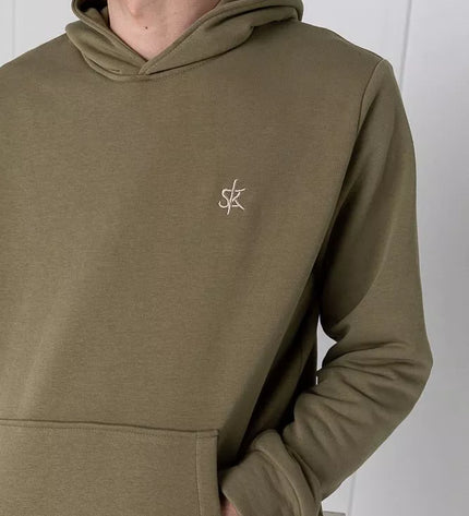 Sofa Killer žalias laisvalaikio kostiumas Olive su kelnėmis