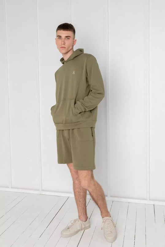 Sofa Killer žalias laisvalaikio kostiumas Olive su šortais