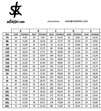 Sofa Killer trispalvis kombinezonas SUNNY