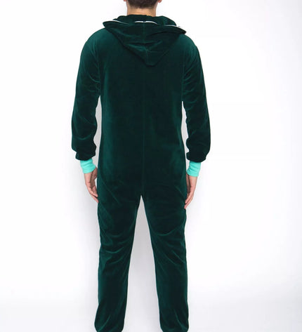 Sofa Killer smaragdo spalvos veliūrinis kombinezonas