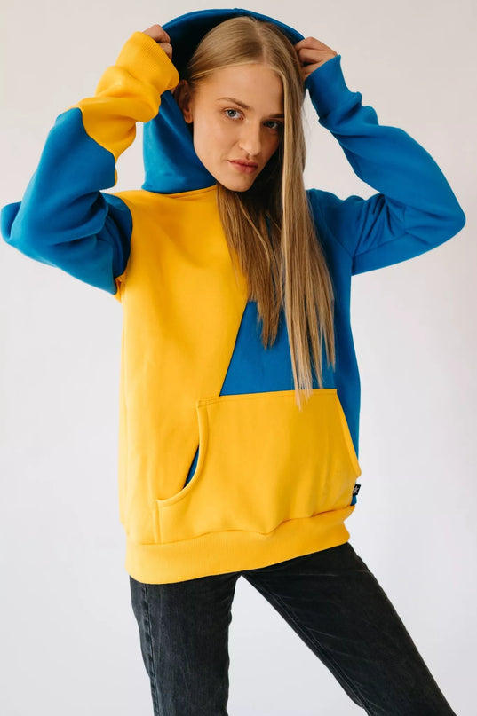 Sofa Killer trispalvis džemperis Slava Ukraini