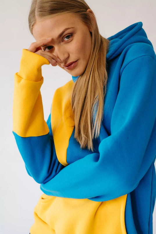 Sofa Killer trispalvis džemperis Slava Ukraini