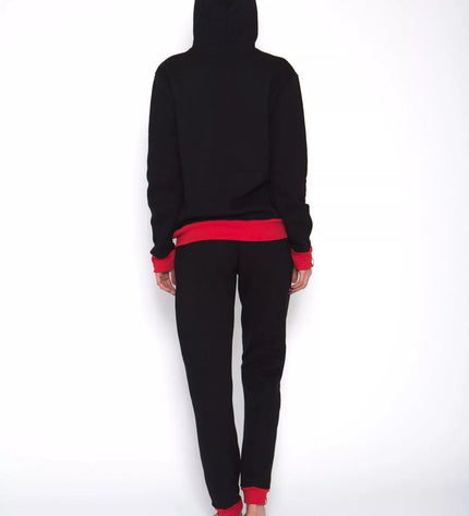 Sofa Killer juodas sportinis kostiumas su tautinėm juostom