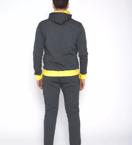 Sofa Killer grafito spalvos sportinis kostiumas su tautinėm juostom