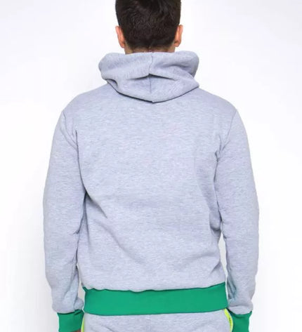 Sofa Killer šviesiai pilkas džemperis su tautinėm juostom