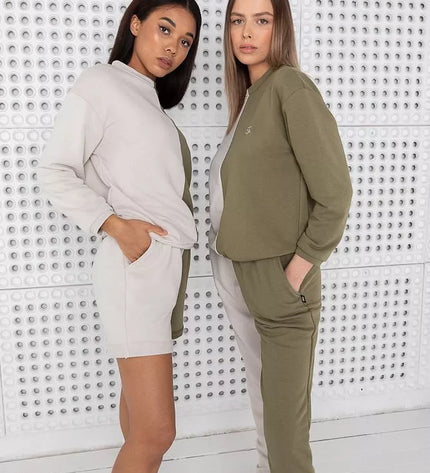 Sofa Killer dvispalvis laisvalaikio kostiumas OLIVE&amp;SAND su šortais