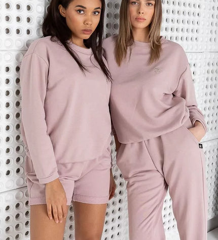 Sofa Killer rausvos spalvos laisvalaikio kostiumas PINK su šortais