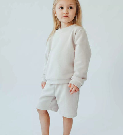 Sofa Killer balto smėlio spalvos vaikiški šortai  White SAND