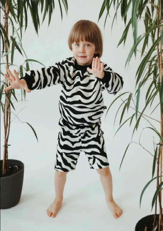 Sofa Killer vaikiški šortai Zebra