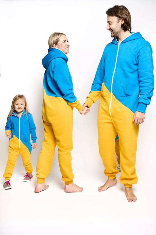 Sofa Killer trispalvis kombinezonas slava Ukraini