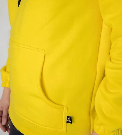 Sofa Killer ryškiai geltonas džemperis su SK logotipu