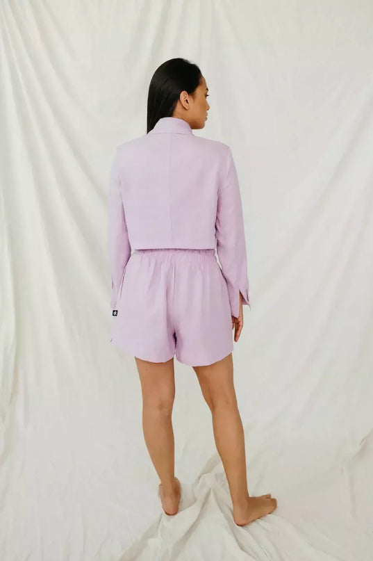 Sofa Killer tamsiai violetinė linininė palaidinė JARAN